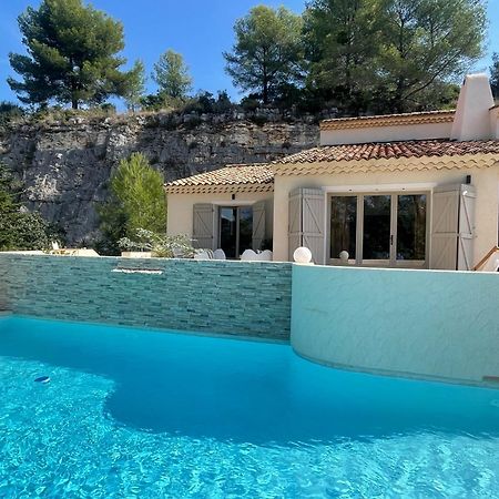 La Villa Des Carriers- Maison Avec Piscine Proche Mer Roquefort-les-Pins Esterno foto