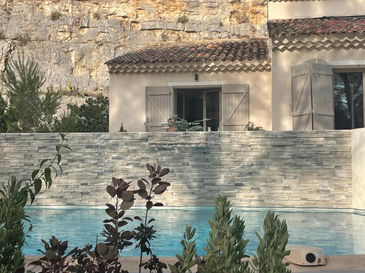 La Villa Des Carriers- Maison Avec Piscine Proche Mer Roquefort-les-Pins Esterno foto