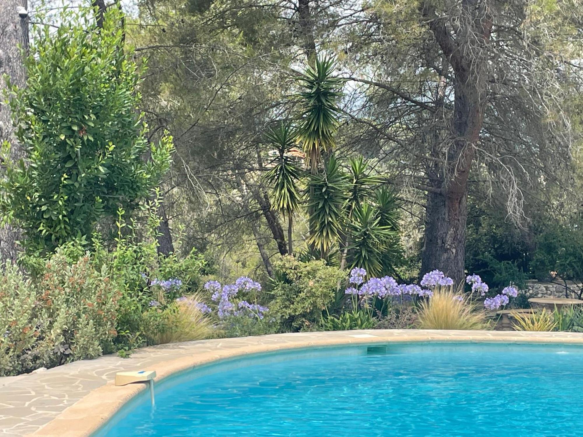 La Villa Des Carriers- Maison Avec Piscine Proche Mer Roquefort-les-Pins Esterno foto