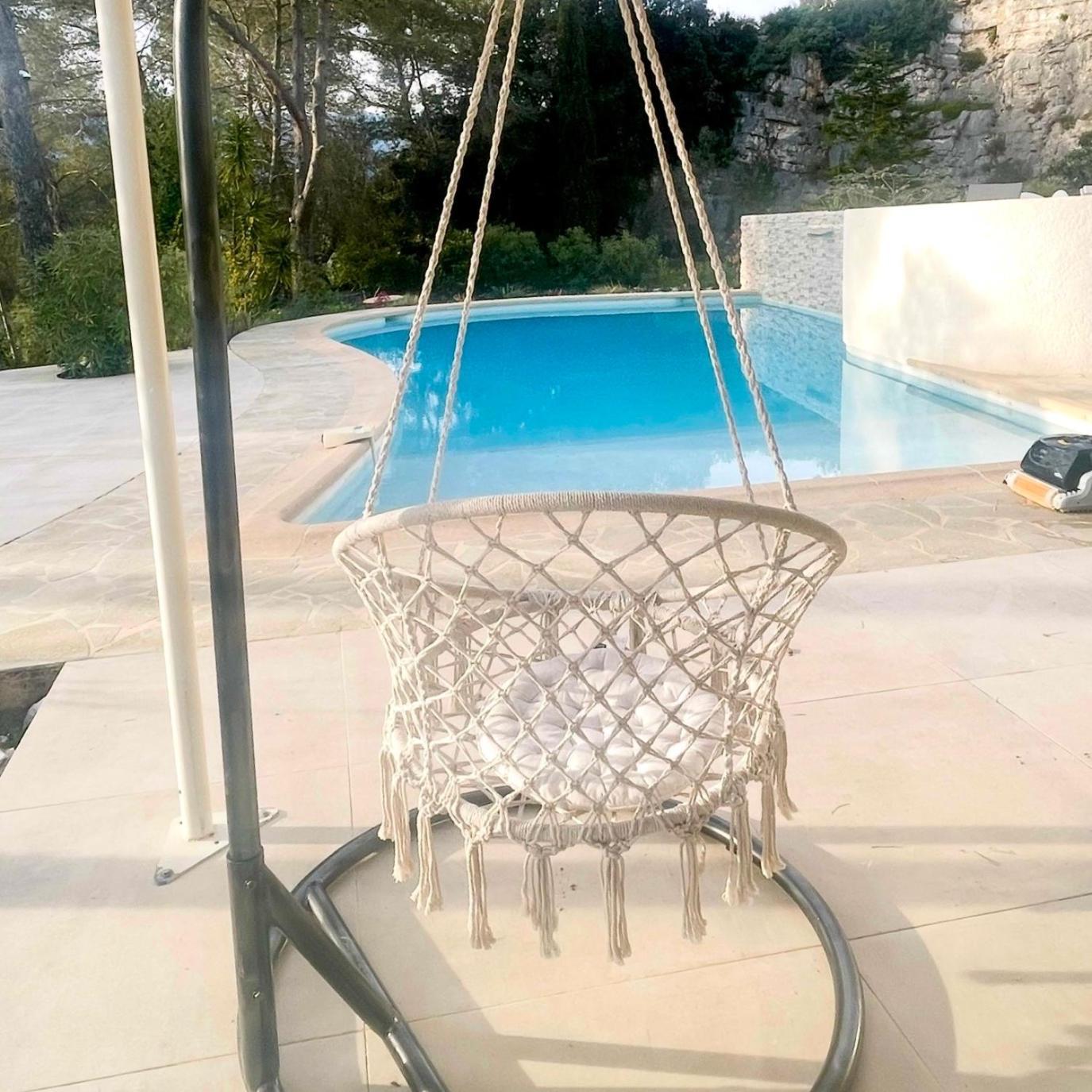 La Villa Des Carriers- Maison Avec Piscine Proche Mer Roquefort-les-Pins Esterno foto